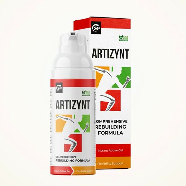 Flacone airless di ArtiZynt Gel con la scatola bianca e rossa