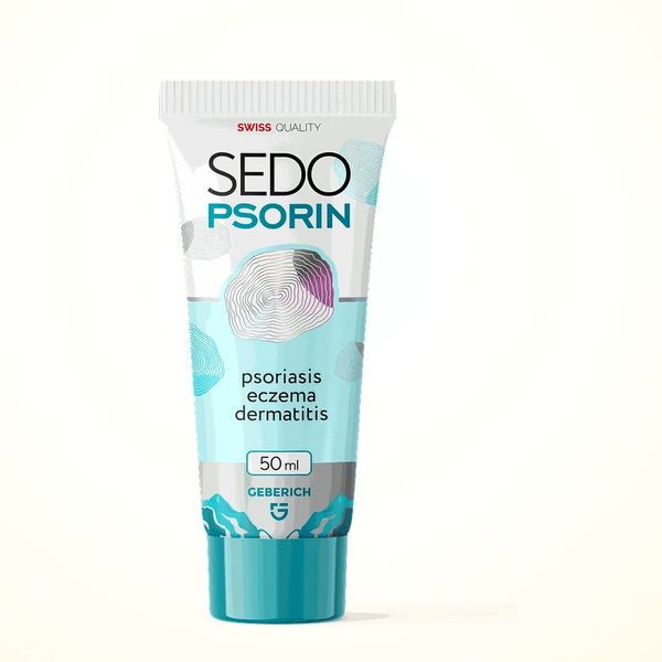 Tubo azzurro di Sedopsorin da 50 ml
