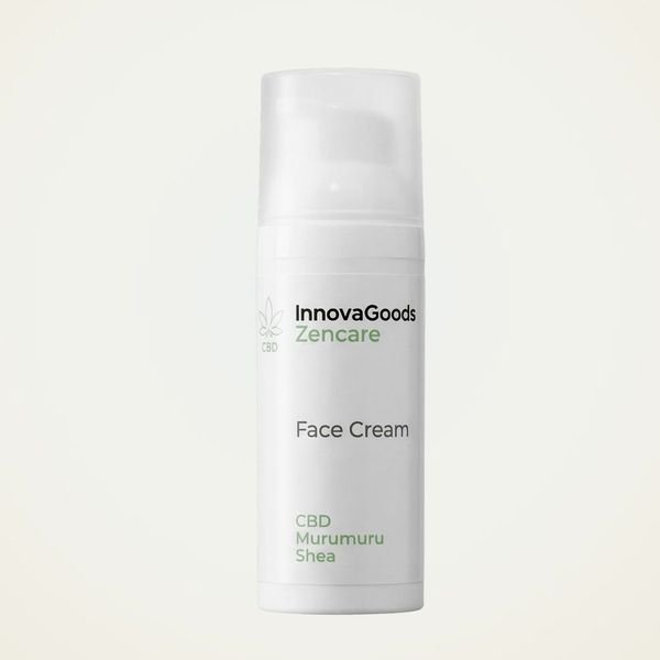 Flacone airless bianco di Zencare Face Cream di InnovaGoods